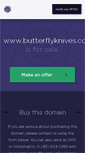 Mobile Screenshot of butterflyknives.com