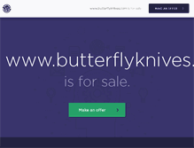 Tablet Screenshot of butterflyknives.com